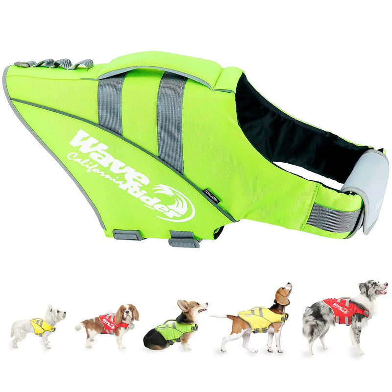 Adjustable High Visibility Dog Life Vest