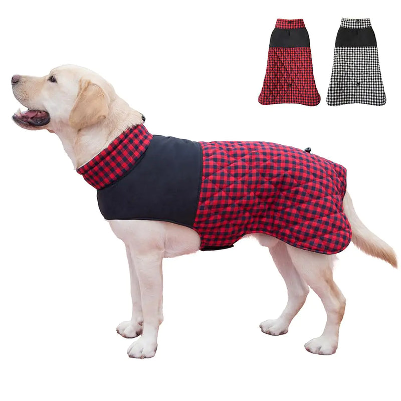 Winter Reversible Dog Coat