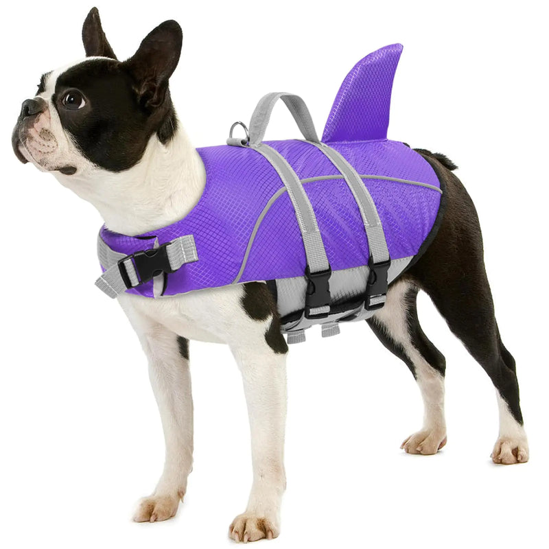 Swimming Shark Dog Life Jacket